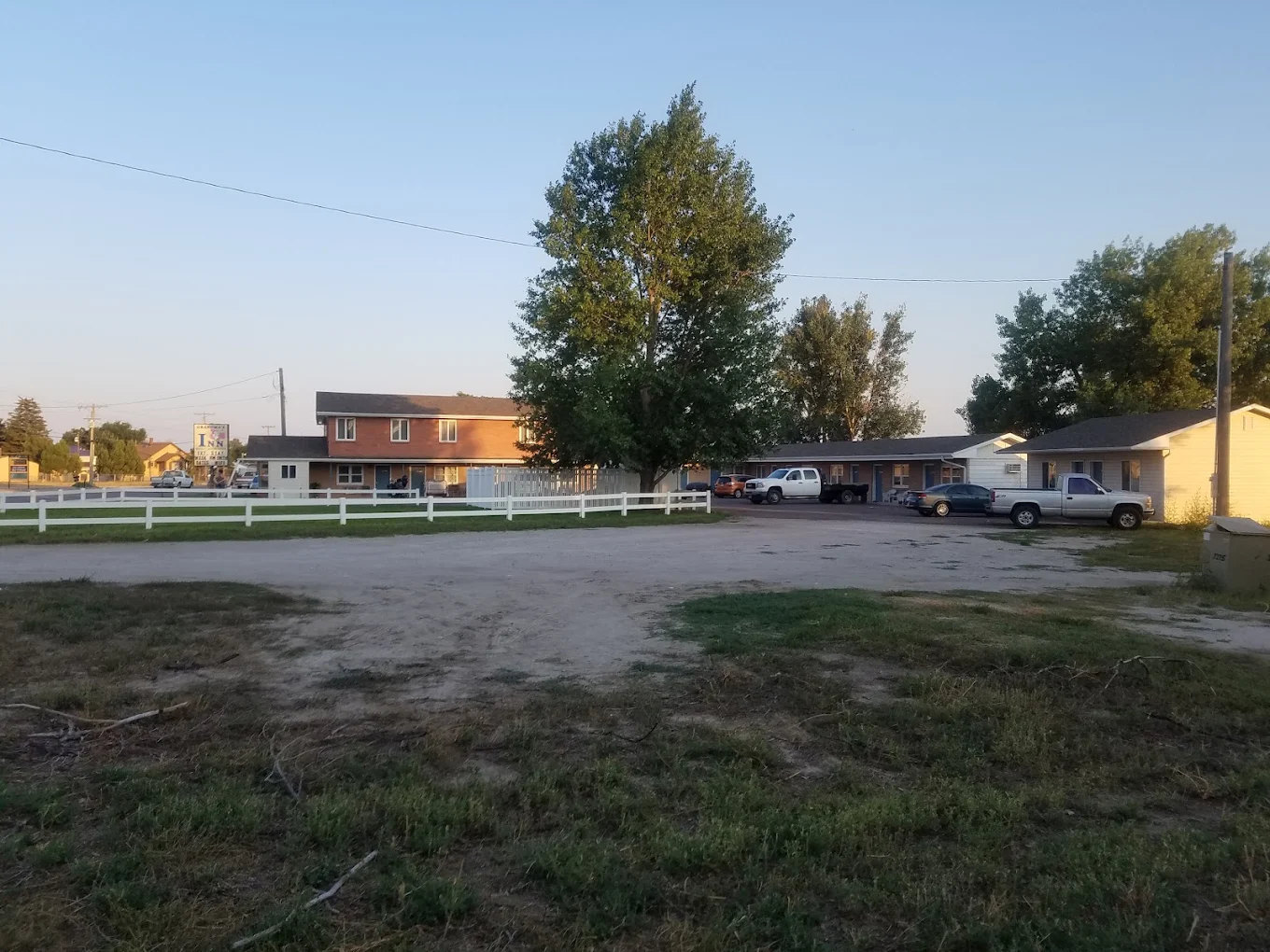 Grandma's Inn buildings and grounds in Torrington, Wyoming